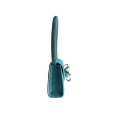 Load image into Gallery viewer, Rhinestone Bow Mini Shoulder Bag Blue