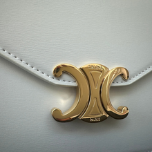 Load image into Gallery viewer, Triomphe Wallet on a Chain White