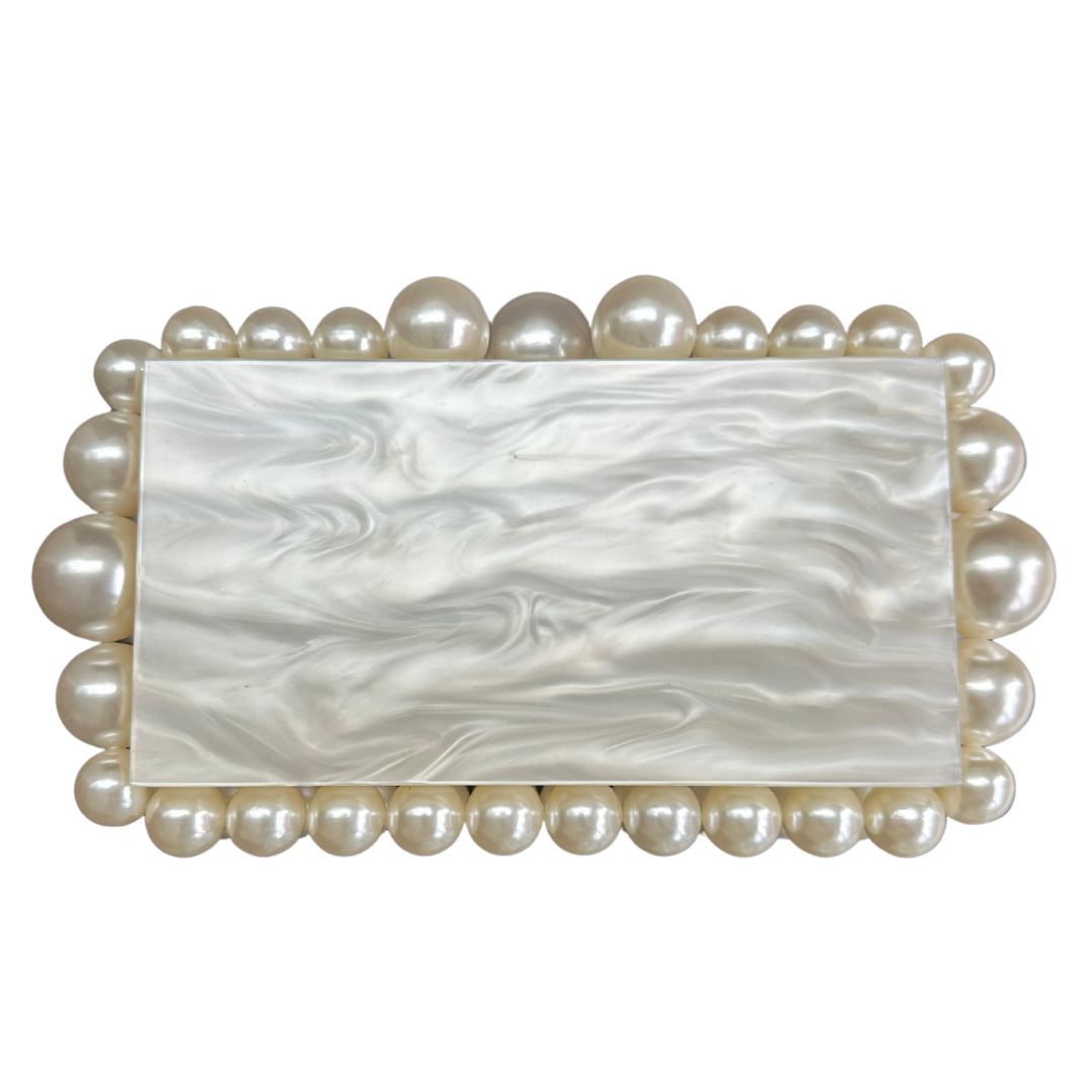 Cult gaia pearl clutch deals