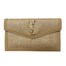 Load image into Gallery viewer, Uptown Raffia Clutch
