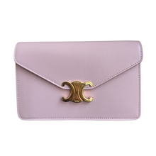 Load image into Gallery viewer, Triomphe Wallet on a Chain Pink