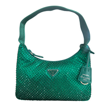 Load image into Gallery viewer, Re-Edition Crystal Satin Bag