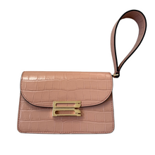 Load image into Gallery viewer, Dorian Nano Croc Wristlet Bag