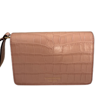 Load image into Gallery viewer, Dorian Nano Croc Wristlet Bag