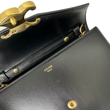 Load image into Gallery viewer, Triomphe Wallet on a Chain Black