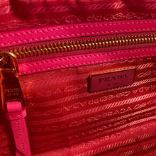 Load image into Gallery viewer, Pink Prada Nylon designer bag interior pocket