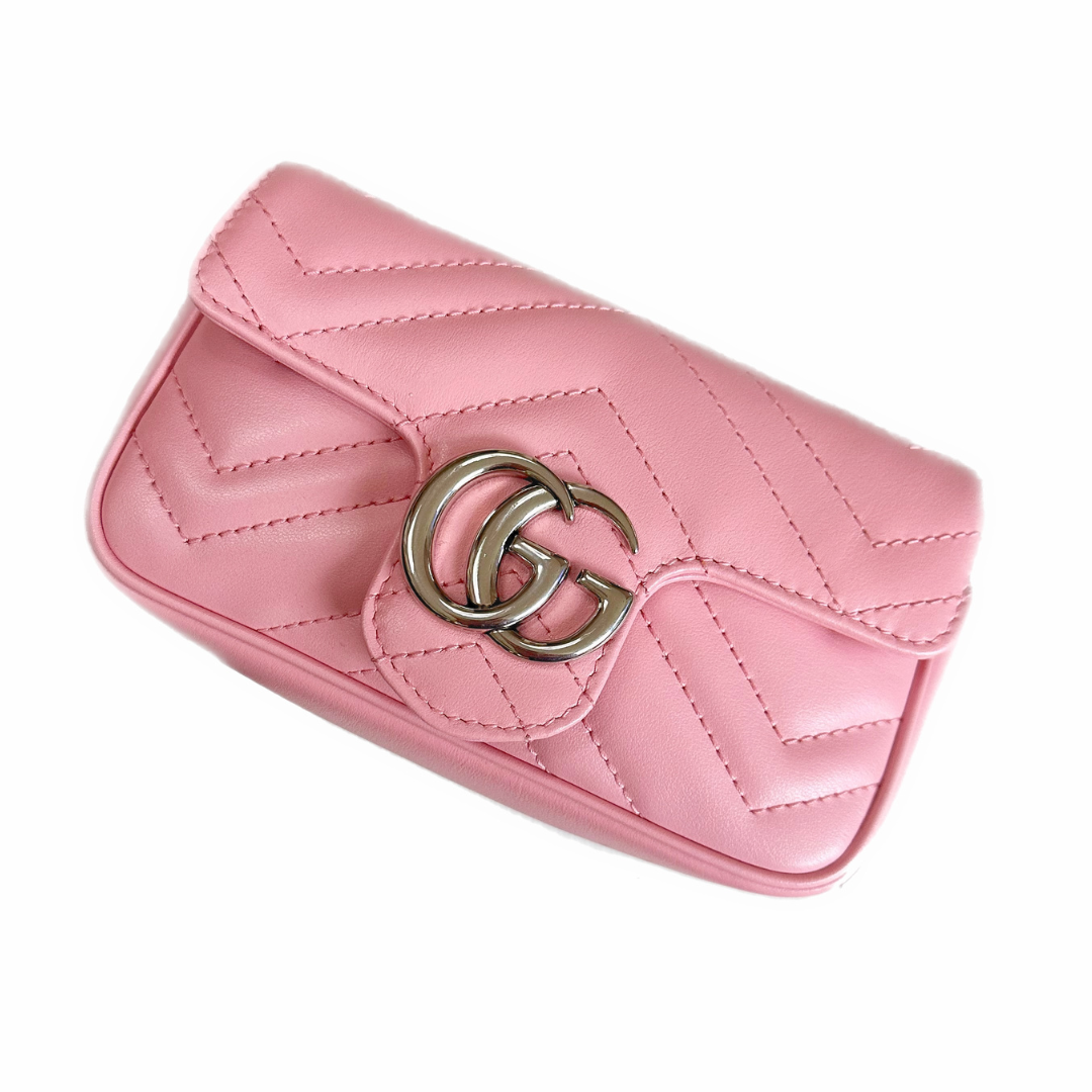 Gucci pink bag marmont sale