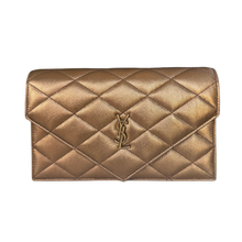Load image into Gallery viewer, Paris Chain Wallet in Metallic Leather
