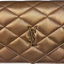 Load image into Gallery viewer, Paris Chain Wallet in Metallic Leather
