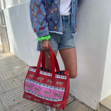 Load image into Gallery viewer, Leopardess Canvas Tote
