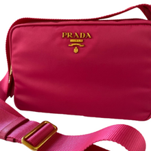 Load image into Gallery viewer, Prada Nylon camera bag pink 

