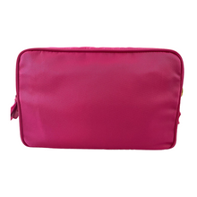Load image into Gallery viewer, Pink Prada Nylon designer bag back
