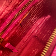 Load image into Gallery viewer, Pink Prada Nylon designer bag interior
