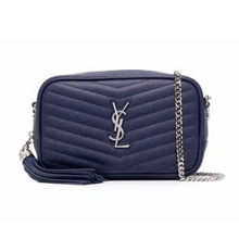 Load image into Gallery viewer, Lou Mini Chain Navy
